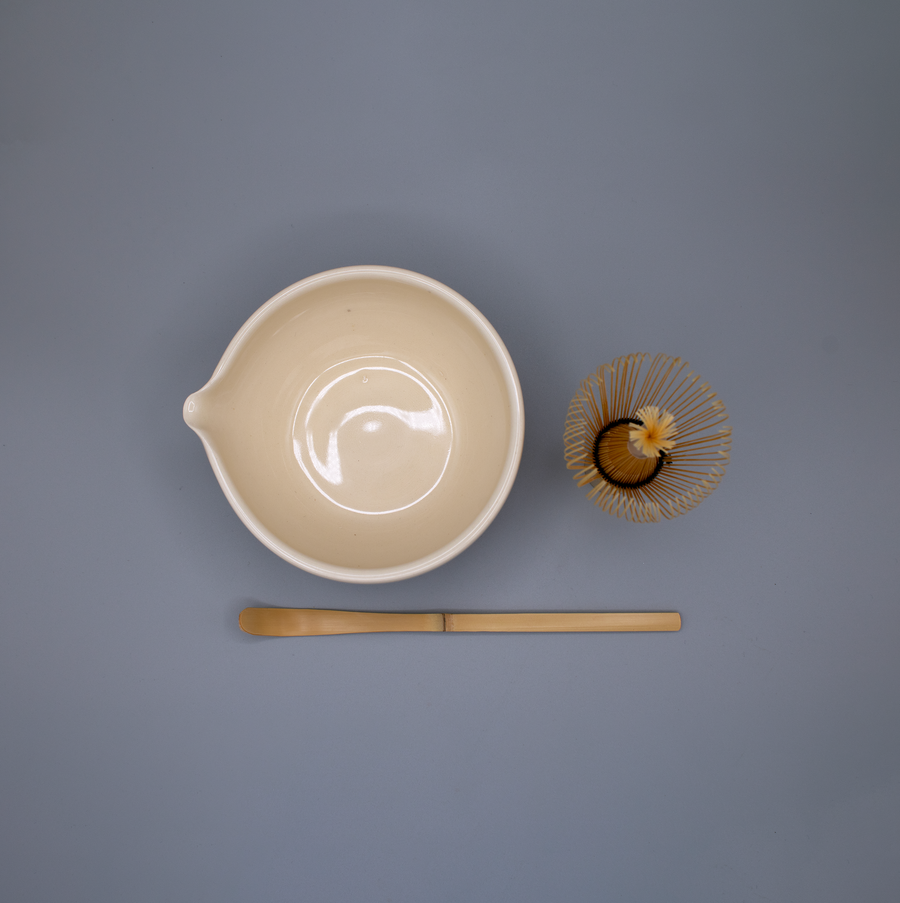 Katakuchi Chawan Banira con Vertedero / Pieza única, hecha a mano