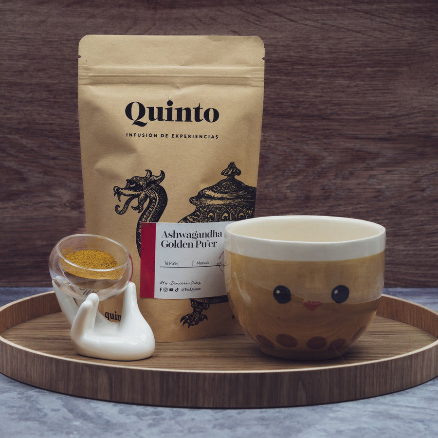 Duckling Boba Tea Cup & Ashwagandha Golden Pu'er ¡Edición Especial!