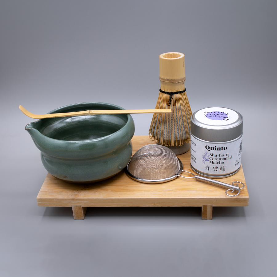 Matcha Ritual / Katakuchi Chawan Hannikamu