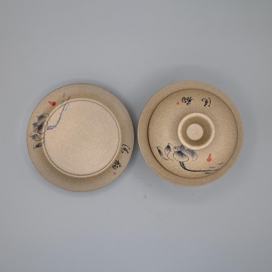 Gaiwan Arcilla Loto Para Gongfu Cha